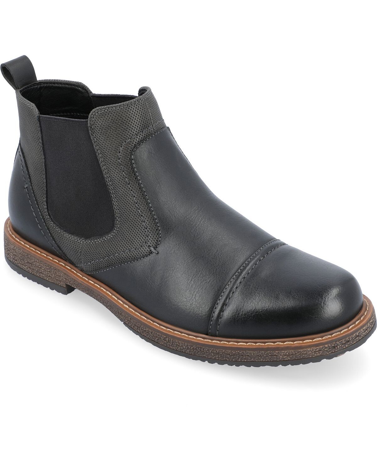 Мужские ботинки челси Lancaster Wide Tru Comfort из пеноматериала без застежки на мыске Vance Co.
Мужские ботинки челси Lancaster Wide Tru Comfort из пеноматериала без застежки на мыске Vance Co.