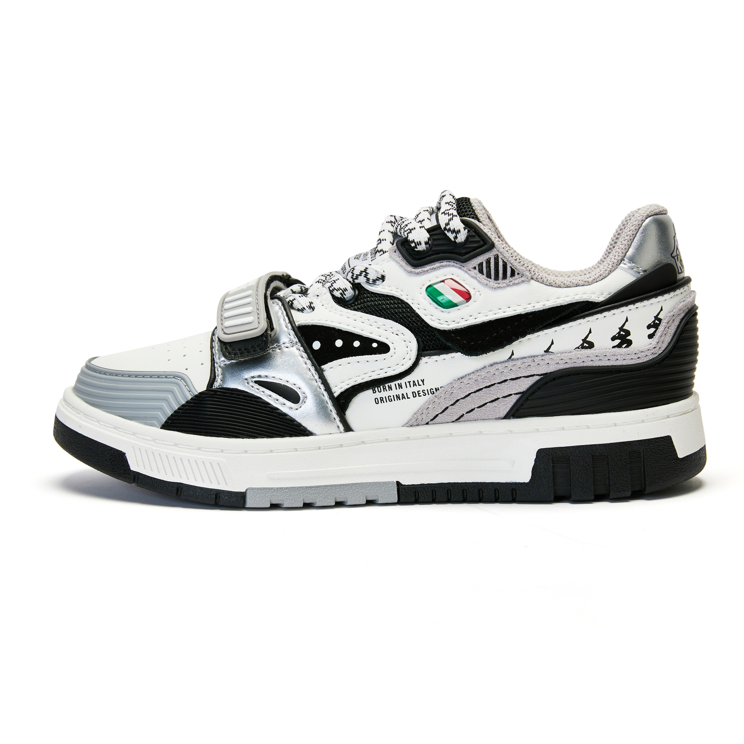 Kappa Антискользящие износостойкие легкие дышащие скейтбордские кроссовки унисекс серый белый - Спокойный серый/Корейский белый-138, цвет Tranquil Gray/Korean White-138 
Kappa Антискользящие износостойкие легкие дышащие скейтбордские кроссовки унисекс серый белый - Спокойный серый/Корейский белый-138, цвет Tranquil Gray/Korean White-138