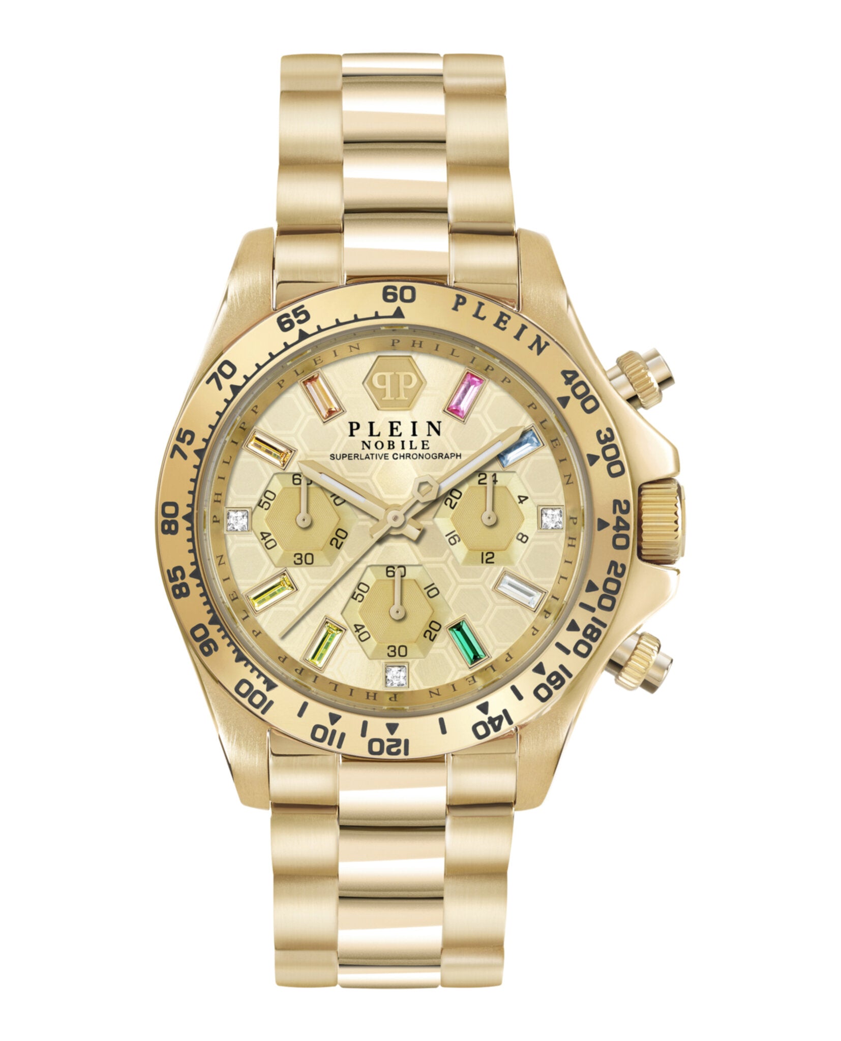 Часы Nobile Lady PHILIPP PLEIN, золотой/золотой/золотой 
Часы Nobile Lady PHILIPP PLEIN, золотой/золотой/золотой