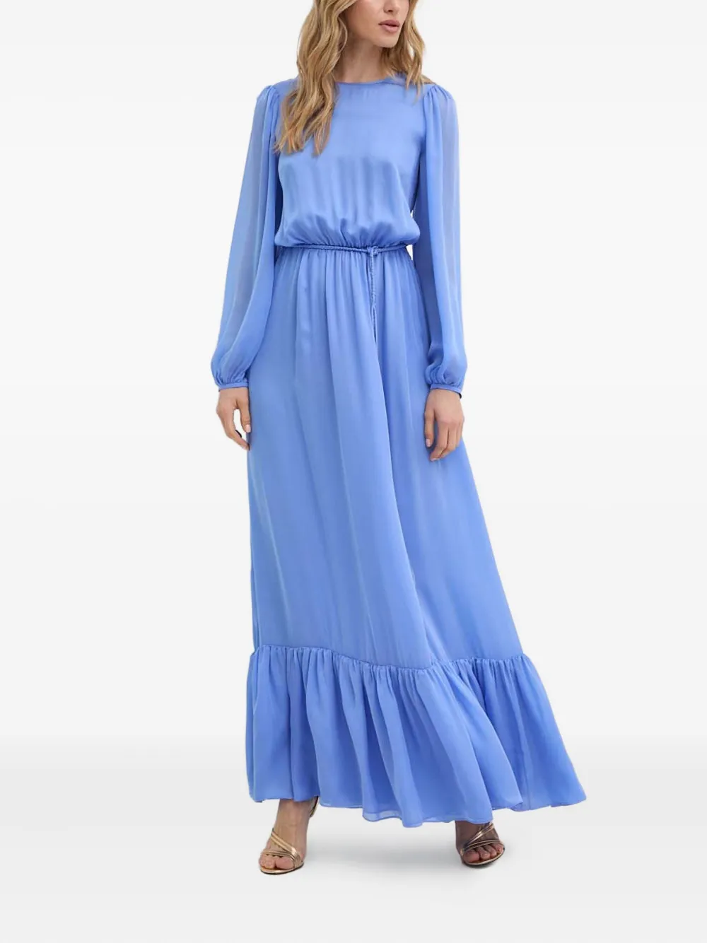 Платье макси с объемными рукавами Luisa Spagnoli, синий
Платье макси с объемными рукавами Luisa Spagnoli, синий