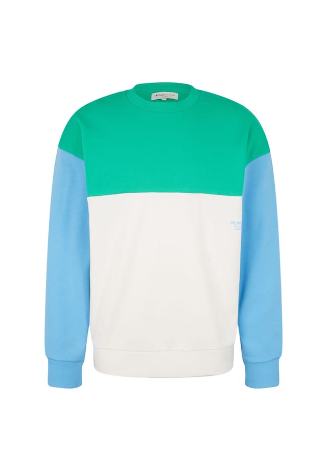 Толстовка-Пуловер без капюшона с цветным блоком Tom Tailor, мультиколор
Толстовка-Пуловер без капюшона с цветным блоком Tom Tailor, мультиколор