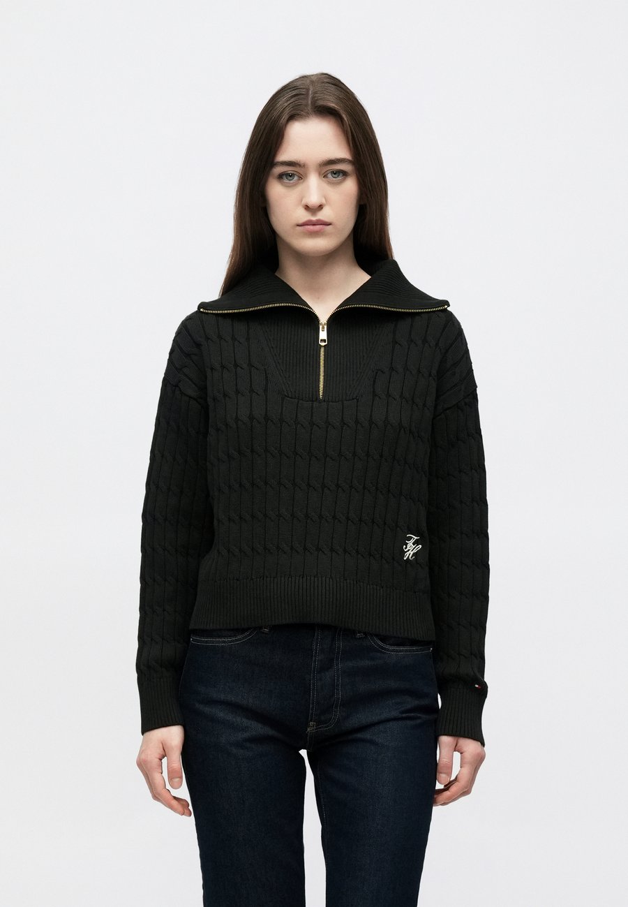 Джемпер Tommy Hilfiger CABLE MID ZIP , Black
Джемпер Tommy Hilfiger CABLE MID ZIP , Black