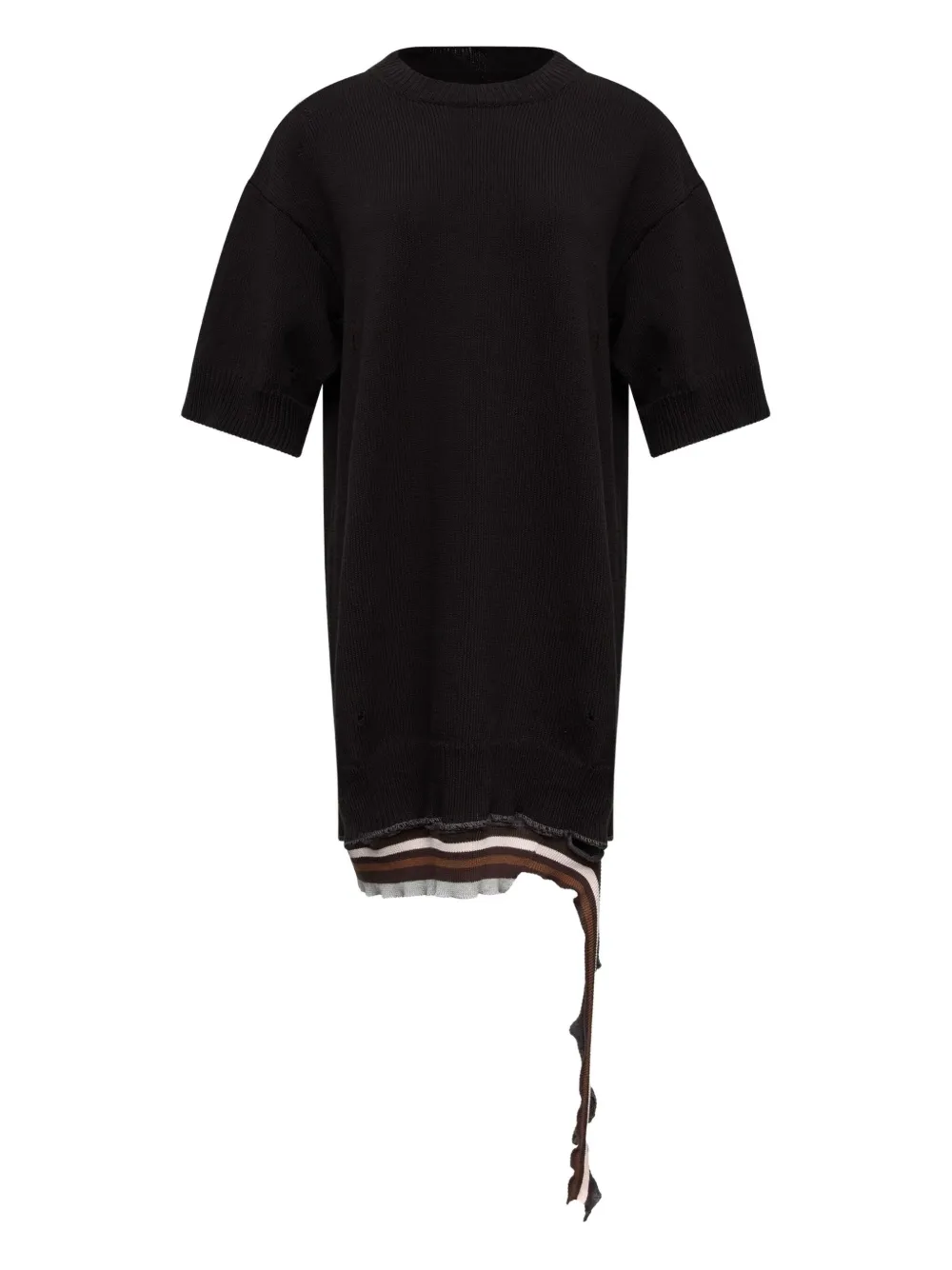 Платье с эффектом потертости Mm6 Maison Margiela, черный
Платье с эффектом потертости Mm6 Maison Margiela, черный