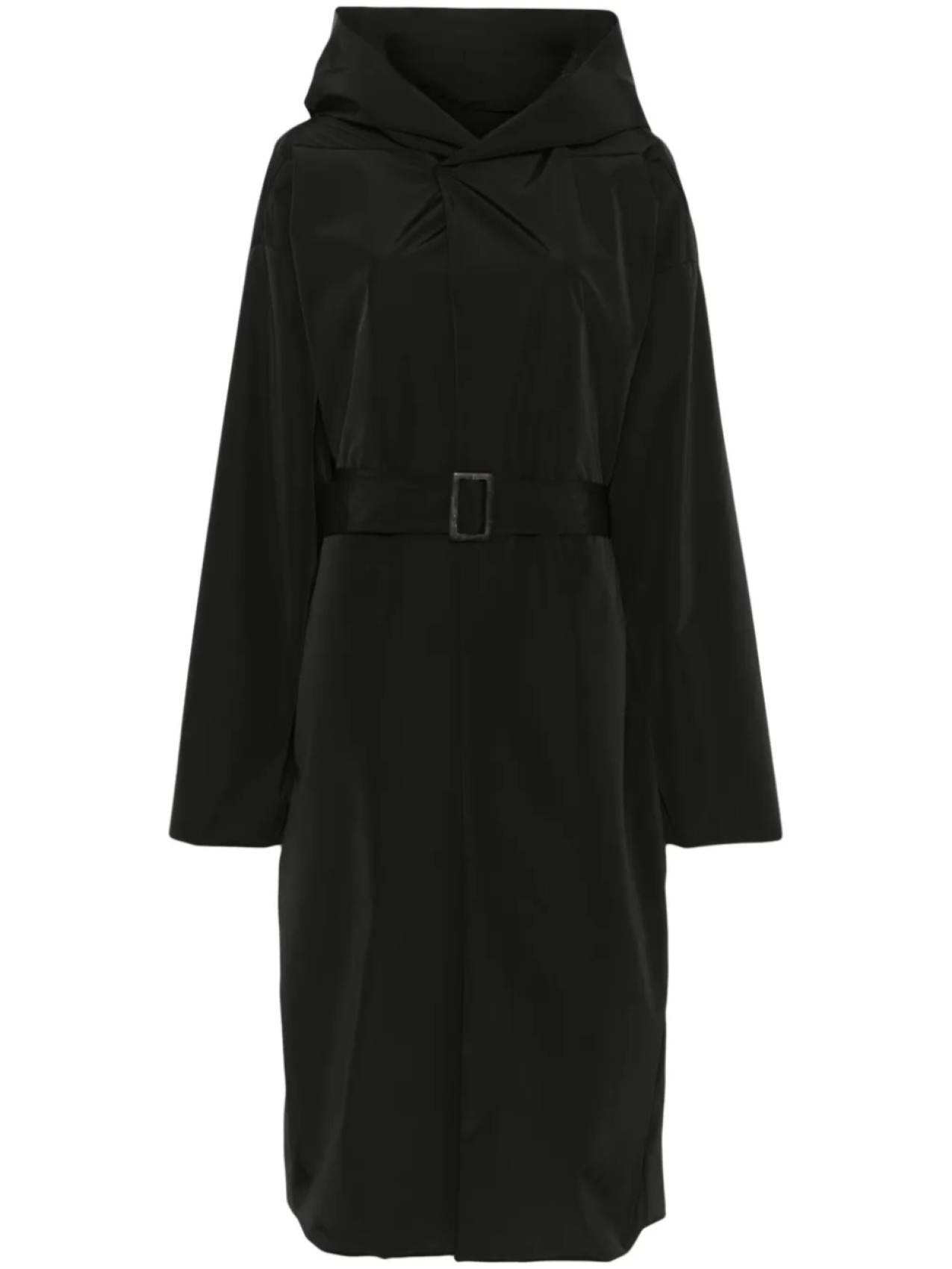 Пальто с капюшоном Rick Owens, черный
Пальто с капюшоном Rick Owens, черный