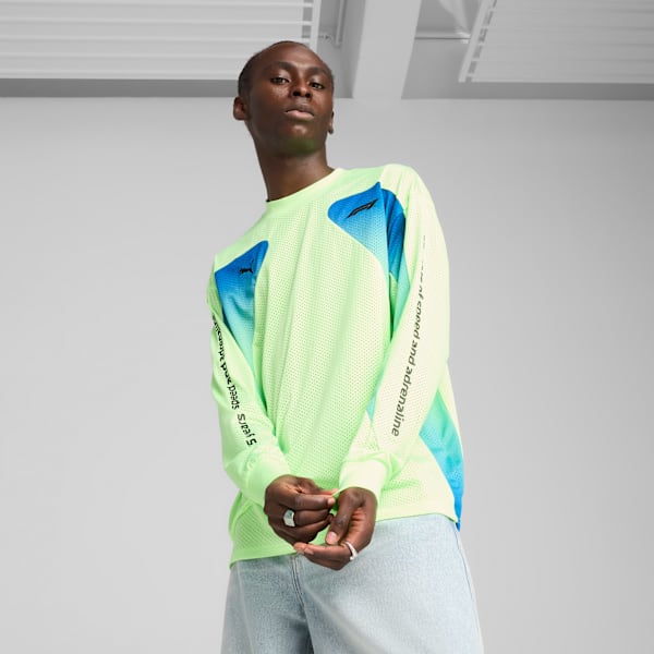 Мужская футболка свободного кроя с длинным рукавом Formula 1 75 Years Puma, зеленый
Мужская футболка свободного кроя с длинным рукавом Formula 1 75 Years Puma, зеленый