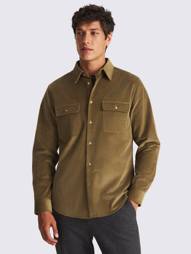 Велюровая рубашка Corduroy Moss, Olive
Велюровая рубашка Corduroy Moss, Olive