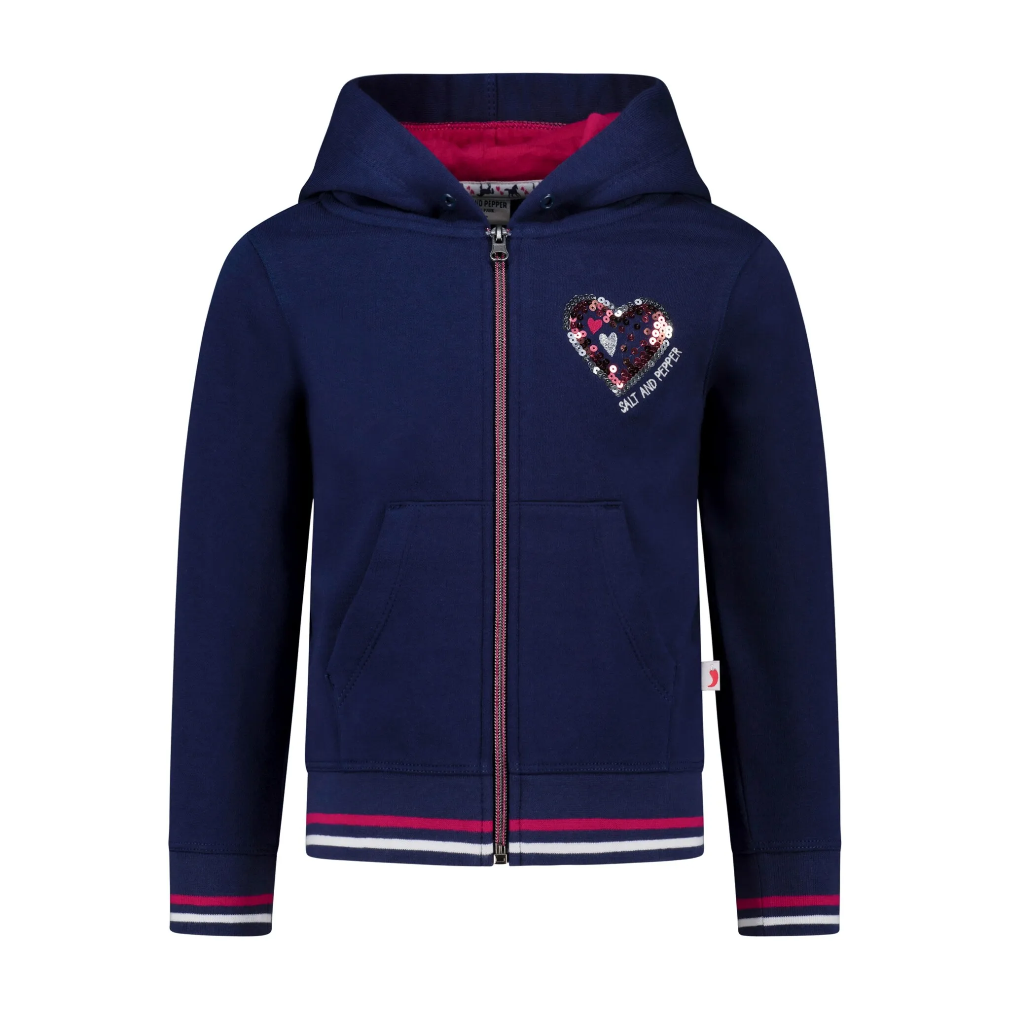 Толстовка SALT AND PEPPER «Sequins Horse» с великолепным узором из пайеток, цвет blau
Толстовка SALT AND PEPPER «Sequins Horse» с великолепным узором из пайеток, цвет blau