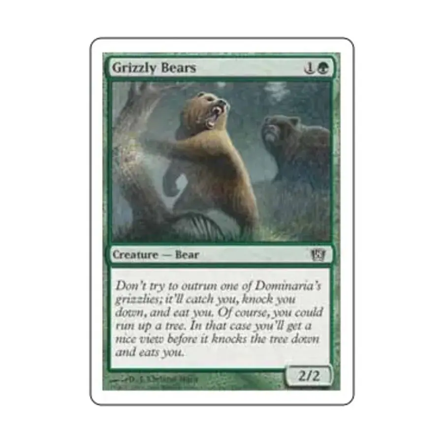 CCG Медведи гризли (К), MTG - 8th Edition
CCG Медведи гризли (К), MTG - 8th Edition