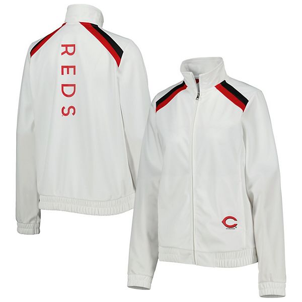 Женская белая куртка-толстовка 4her by carl banks cincinnati reds red flag full-zip G-Iii
Женская белая куртка-толстовка 4her by carl banks cincinnati reds red flag full-zip G-Iii
