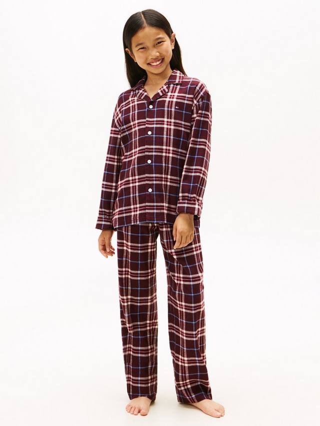 Детский пижамный комплект с длинными рукавами из хлопковой смеси в клетку Tommy Hilfiger, Burgundy
Детский пижамный комплект с длинными рукавами из хлопковой смеси в клетку Tommy Hilfiger, Burgundy