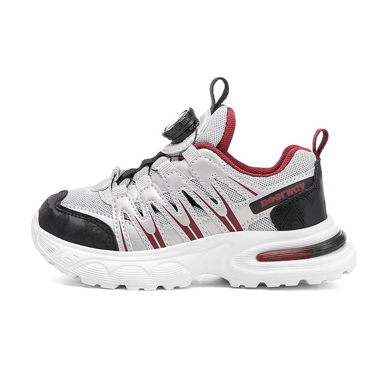 Кроссовки для бега для детей: противоскользящие, износостойкие, дышащие, легкие, с амортизацией DEERWAY, черный/белый
Кроссовки для бега для детей: противоскользящие, износостойкие, дышащие, легкие, с амортизацией DEERWAY, черный/белый