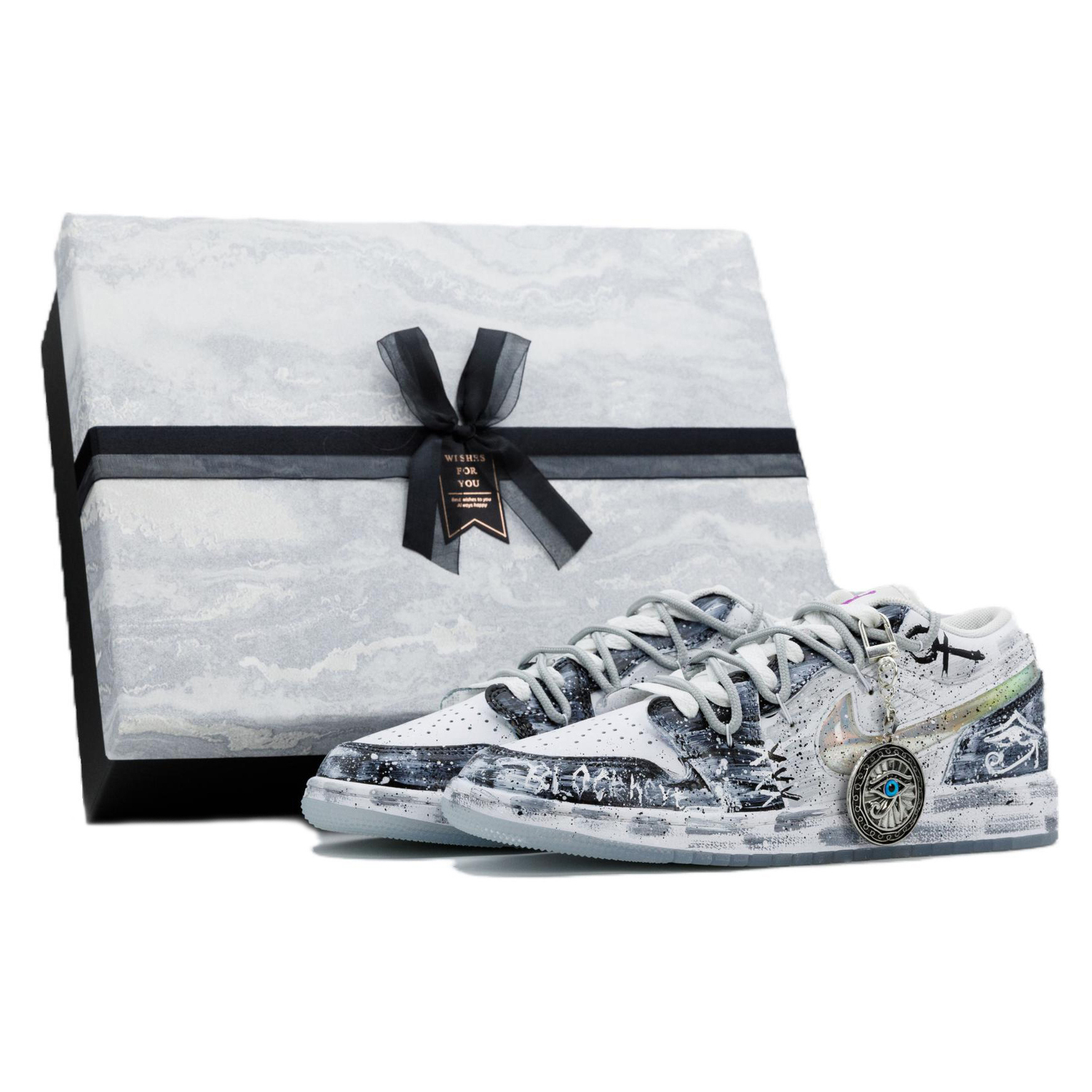 Jordan Баскетбольные кроссовки Air 1 Low SE с низким верхом, устойчивые к истиранию, белые, для подростков
Jordan Баскетбольные кроссовки Air 1 Low SE с низким верхом, устойчивые к истиранию, белые, для подростков