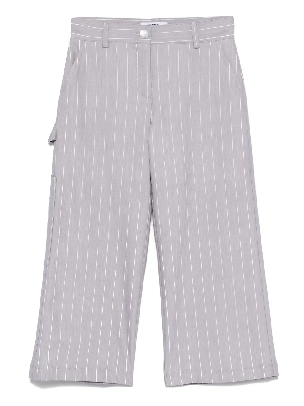 Брюки в полоску MSGM Kids, серый
Брюки в полоску MSGM Kids, серый