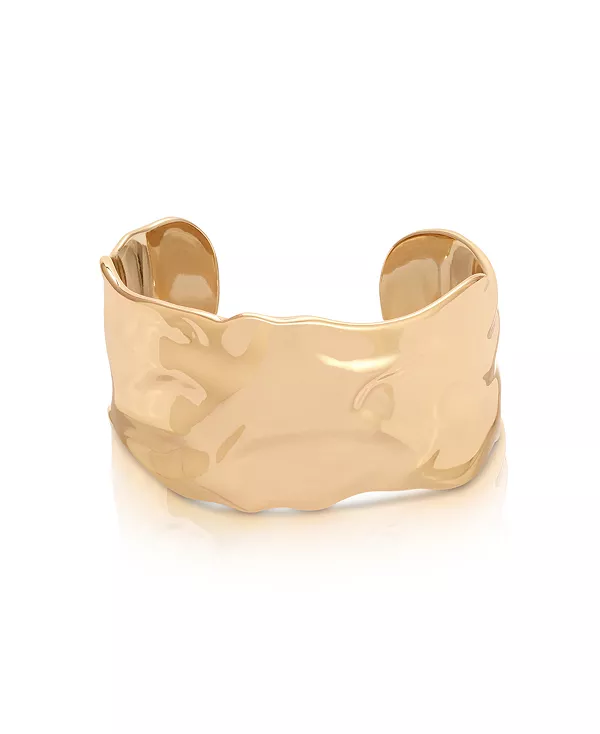 Толстый скульптурный браслет-манжета Ettika, gold
Толстый скульптурный браслет-манжета Ettika, gold