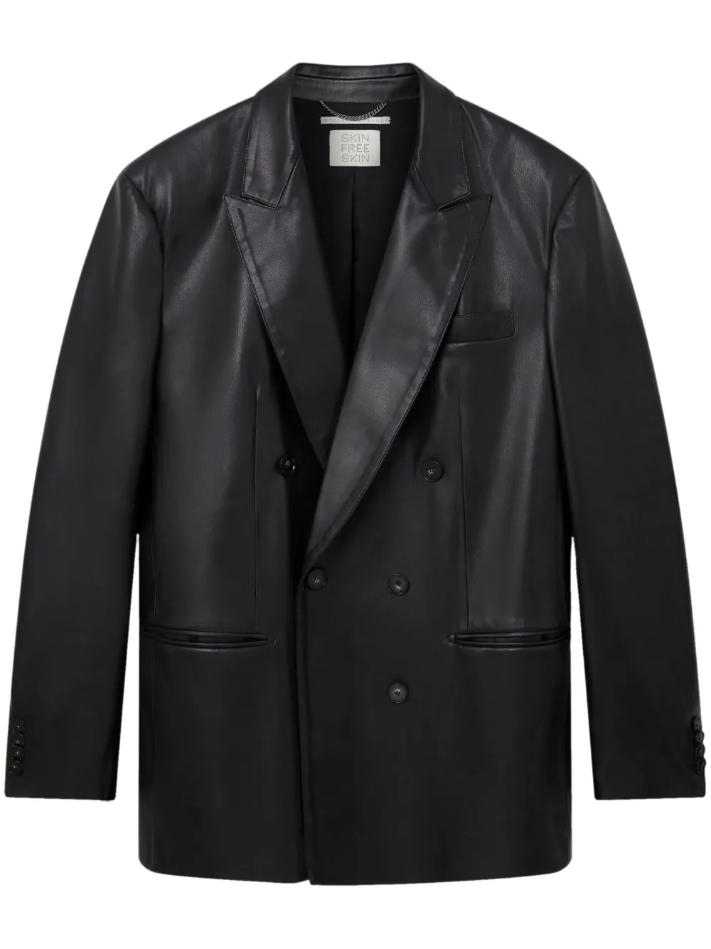 Двубортный пиджак Alter Mat STELLA MCCARTNEY, черный
Двубортный пиджак Alter Mat STELLA MCCARTNEY, черный