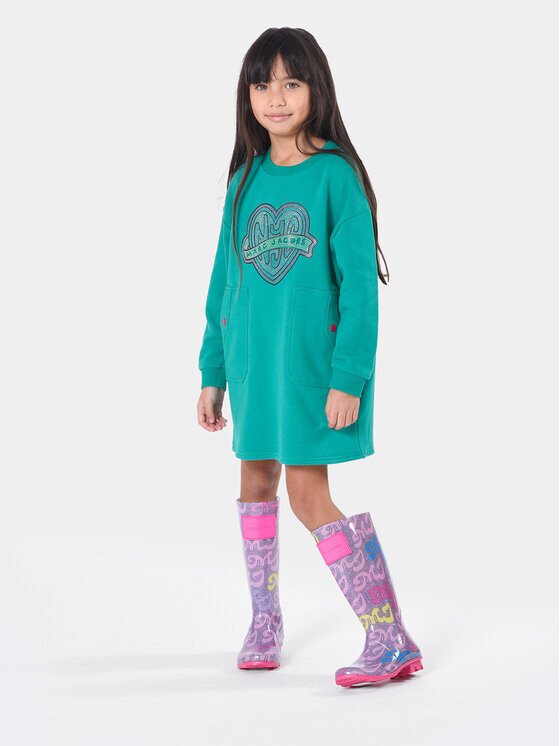 Платье на каждый день, стандартного кроя Marc Jacobs, зеленый 
Платье на каждый день, стандартного кроя Marc Jacobs, зеленый