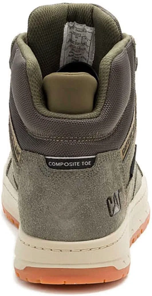 Мужские рабочие ботинки CAT Streamline Court Mid с композитным носком, оливковый
Мужские рабочие ботинки CAT Streamline Court Mid с композитным носком, оливковый