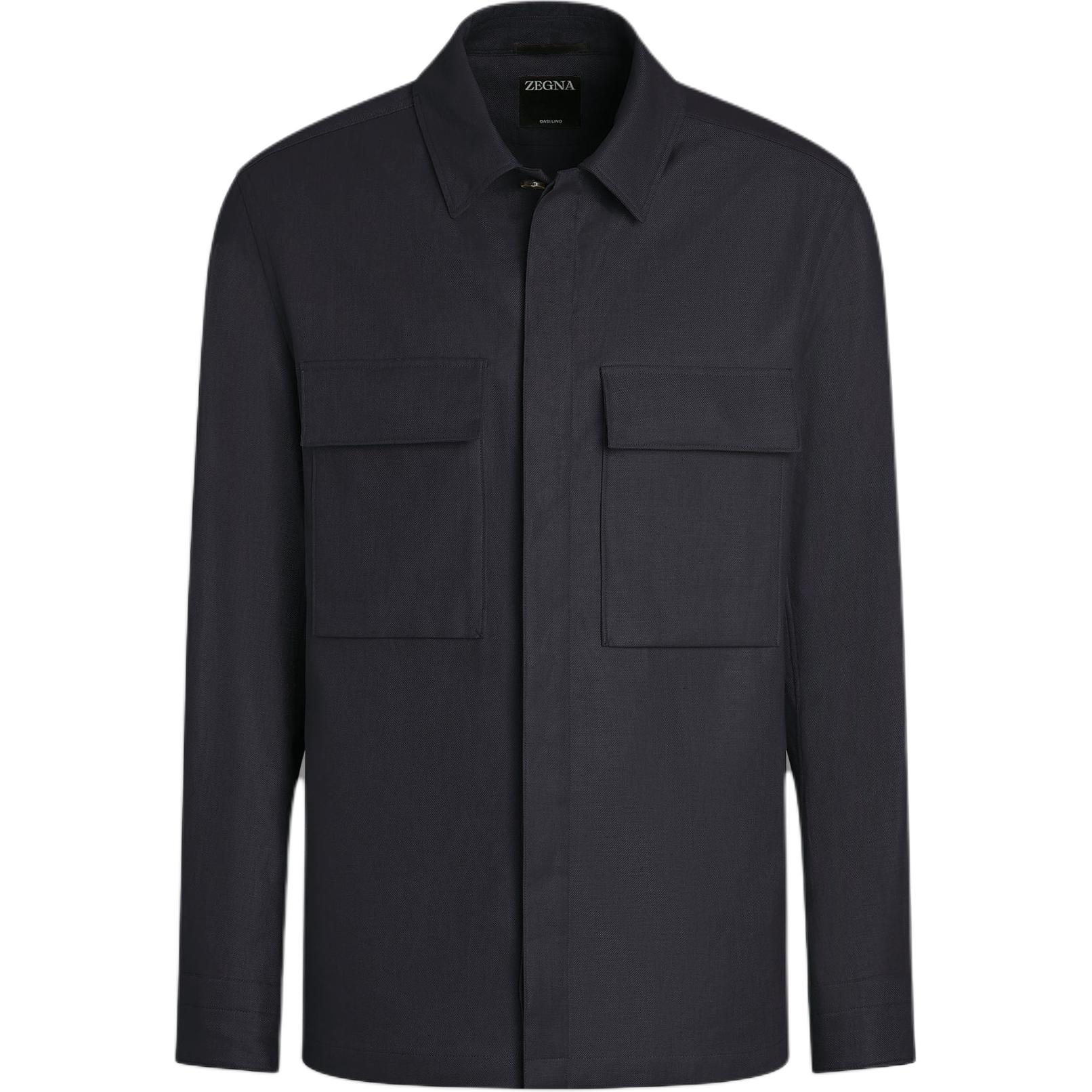 Рубашка Zegna Oasi Lino Overshirt Ermenegildo Zegna, синий
Рубашка Zegna Oasi Lino Overshirt Ermenegildo Zegna, синий