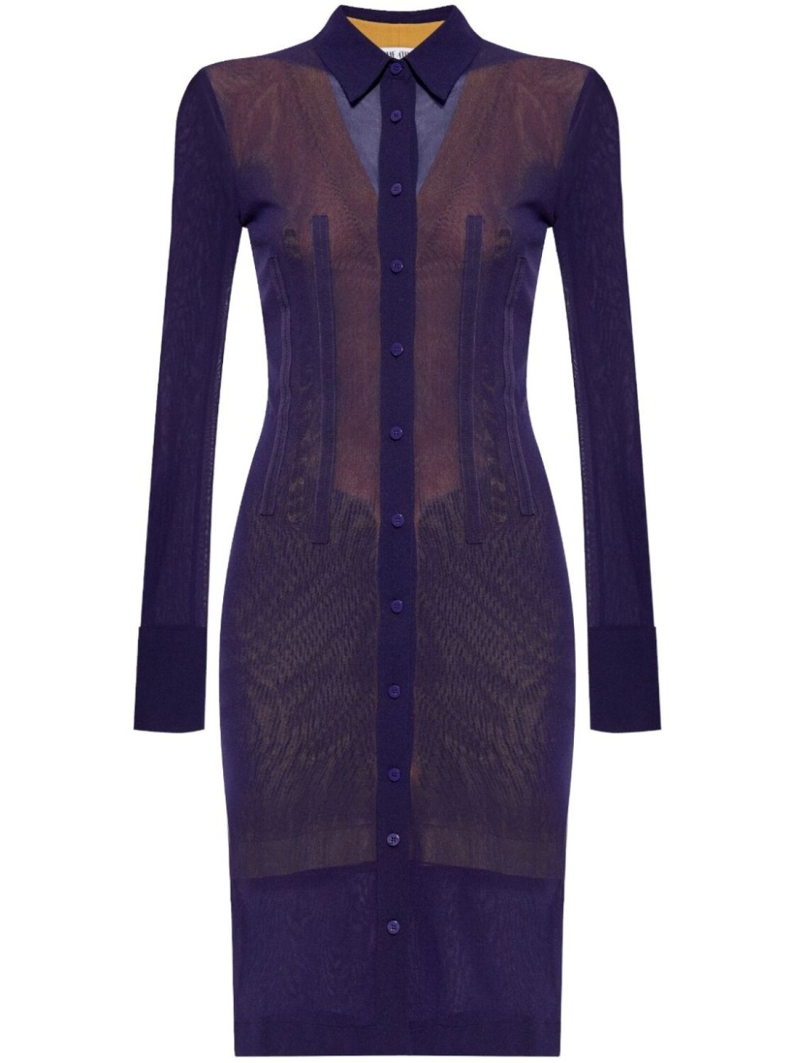 Трикотажное платье миди The Attico, фиолетовый
Трикотажное платье миди The Attico, фиолетовый