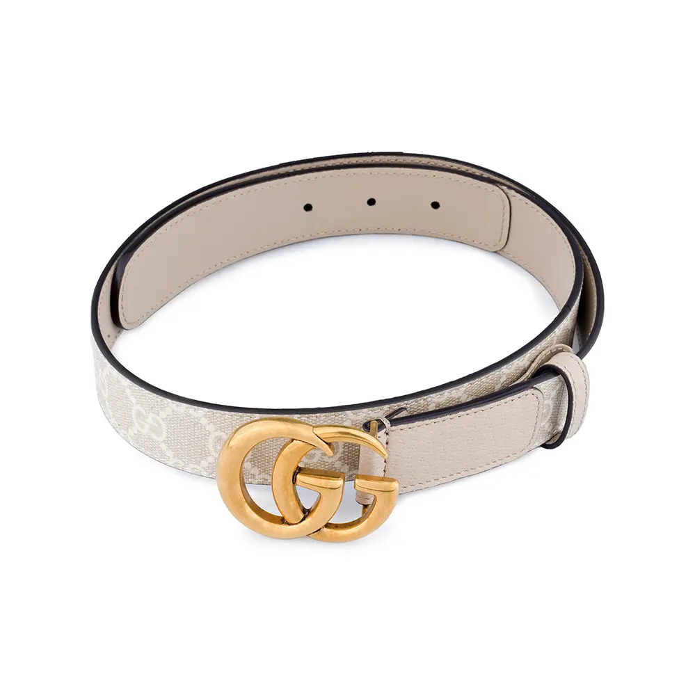 Тонкий пояс Gg Marmont Gucci, экрю
Тонкий пояс Gg Marmont Gucci, экрю