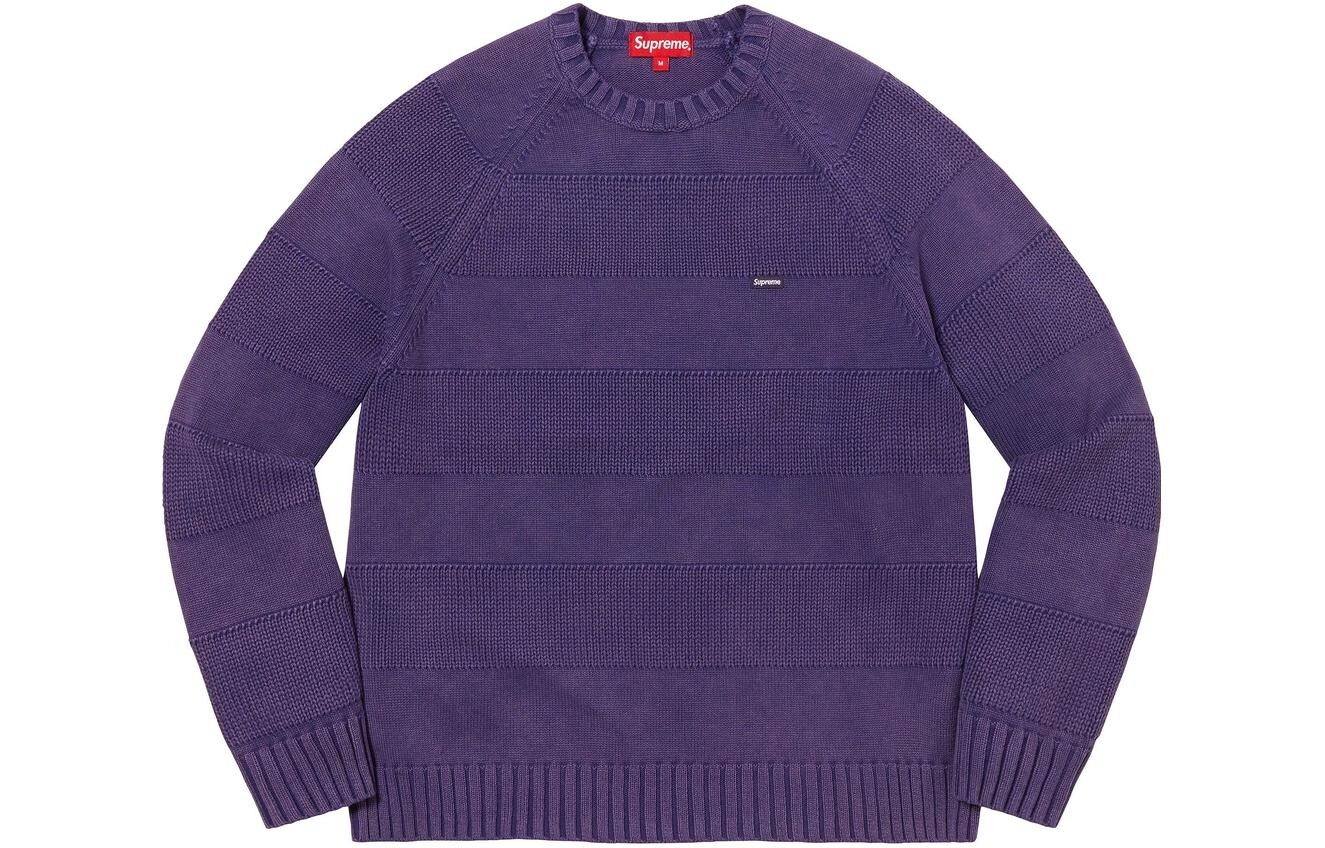 Свитер Supreme Small Box Stripe, бежевый 
Свитер Supreme Small Box Stripe, бежевый