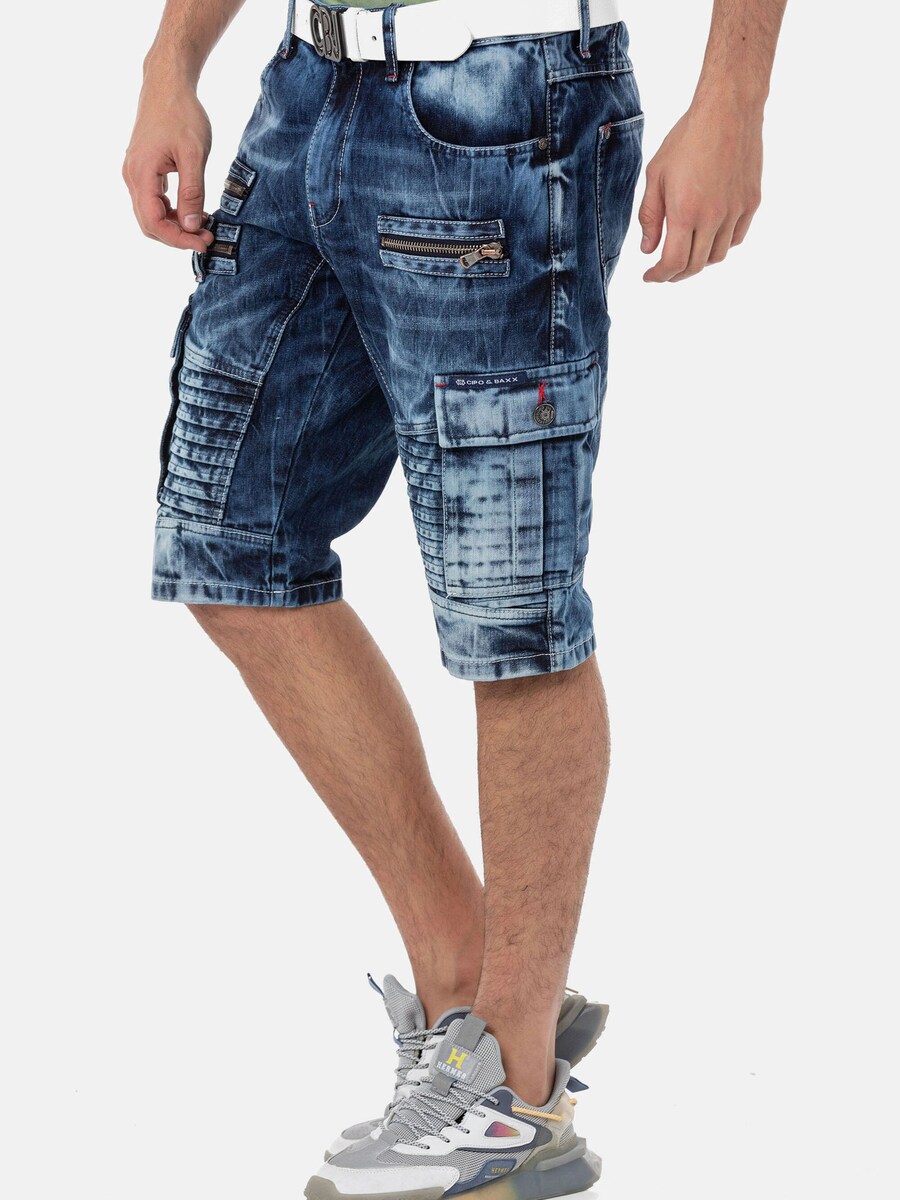 Обычные брюки-карго CIPO & BAXX, синий
Обычные брюки-карго CIPO & BAXX, синий