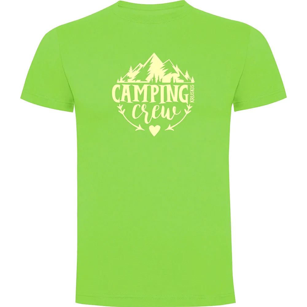 Футболка с коротким рукавом Kruskis Camping Crew, зеленый
Футболка с коротким рукавом Kruskis Camping Crew, зеленый