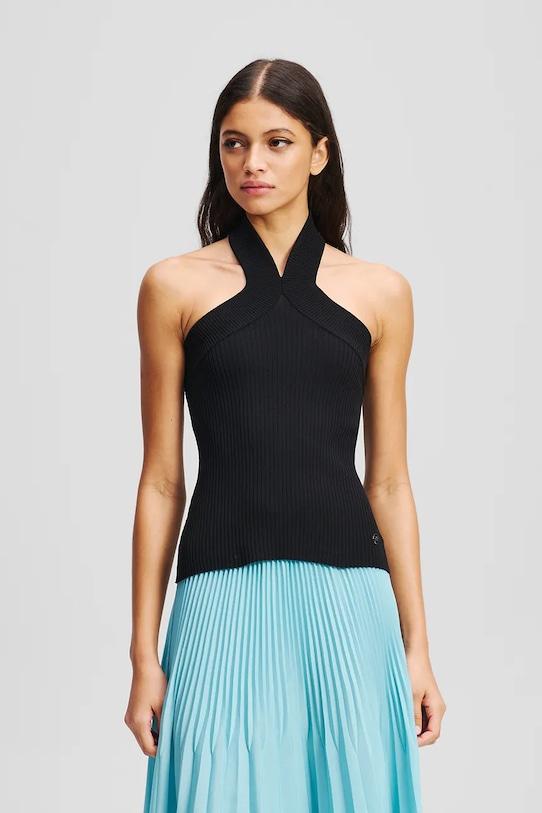 Топ Karl Lagerfeld, черный
Топ Karl Lagerfeld, черный