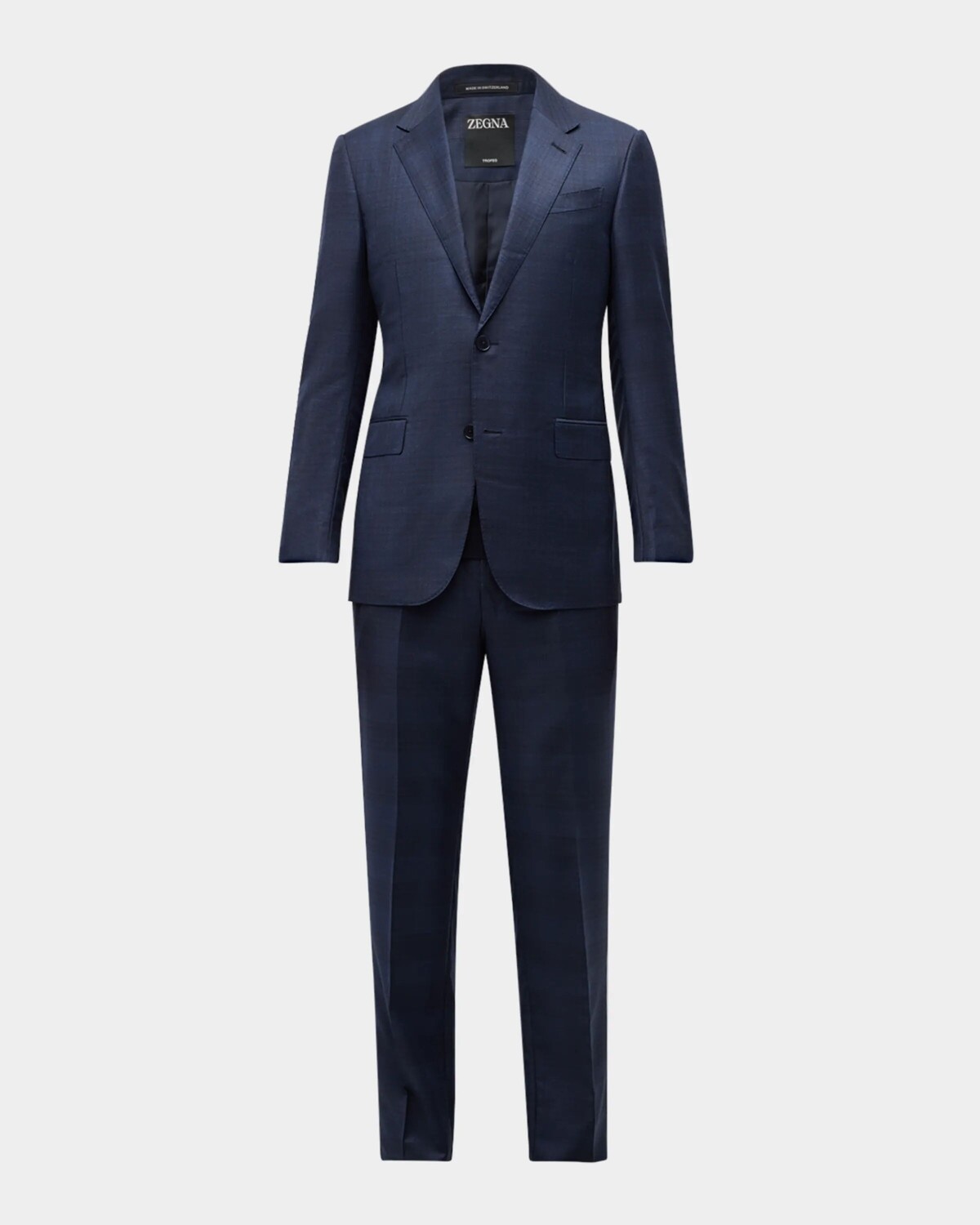 Мужской портновский костюм в тональную клетку Trofeo Zegna, цвет Blue Navy Check
Мужской портновский костюм в тональную клетку Trofeo Zegna, цвет Blue Navy Check