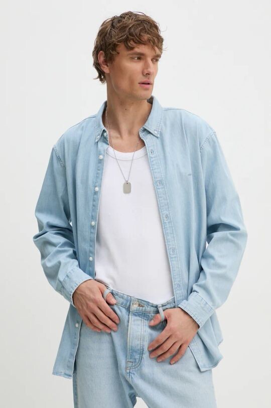 Хлопковая рубашка Levi's, синий
Хлопковая рубашка Levi's, синий