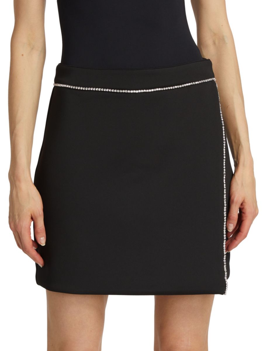 Мини-юбка с декором Scuba Good American, черный
Мини-юбка с декором Scuba Good American, черный