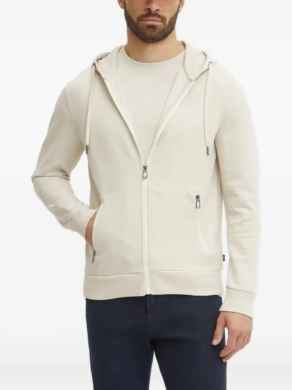 Толстовка с капюшоном на молнии и шнурке Joop!, нейтральный
Толстовка с капюшоном на молнии и шнурке Joop!, нейтральный