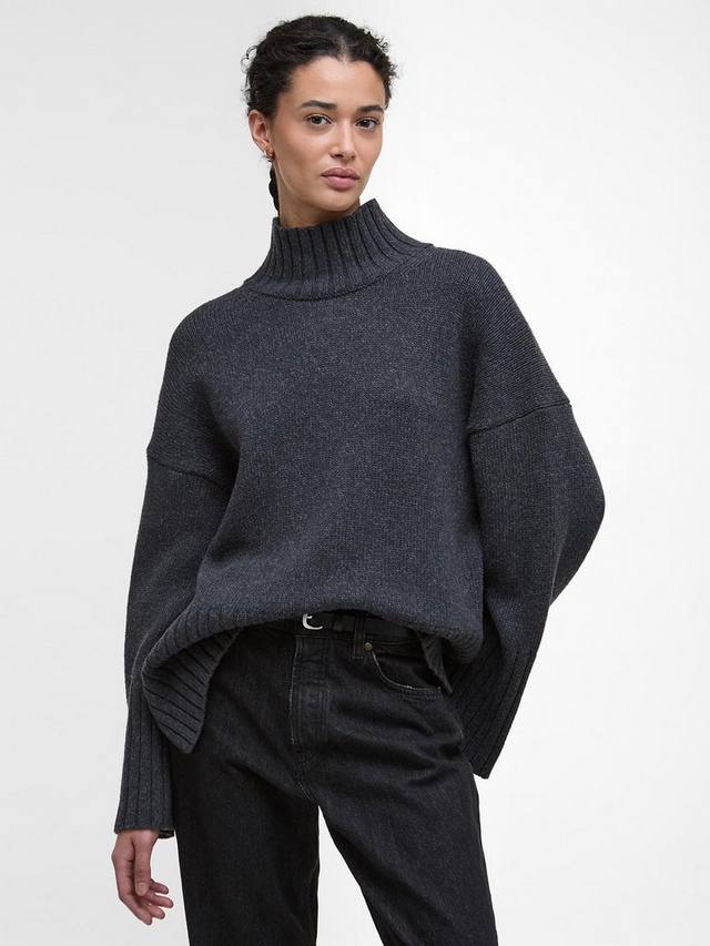 Свитер Serena с высоким воротником Barbour, Charcoal
Свитер Serena с высоким воротником Barbour, Charcoal