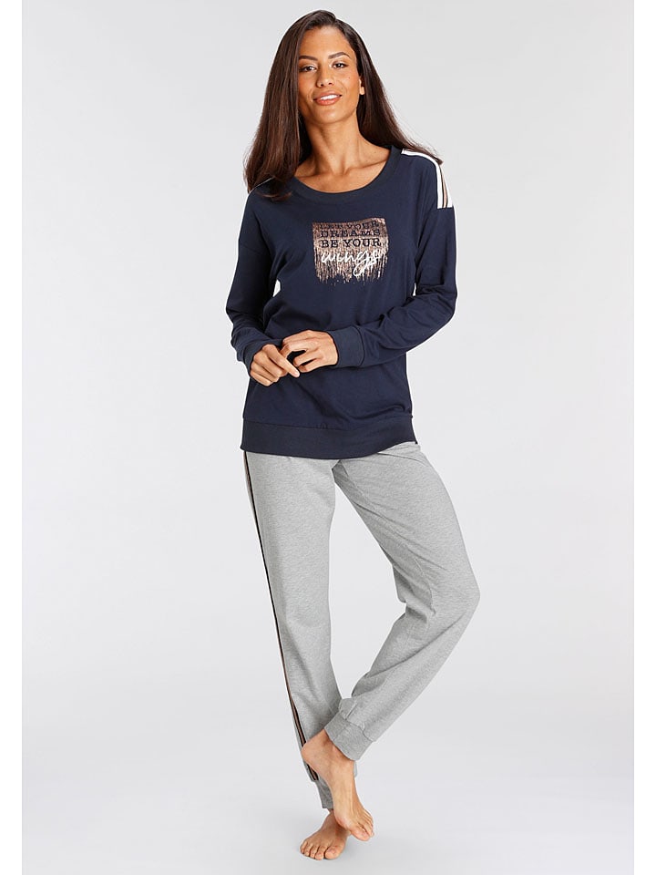 VIVANCE DREAMS Пижама серого/темно-синего цвета
VIVANCE DREAMS Пижама серого/темно-синего цвета