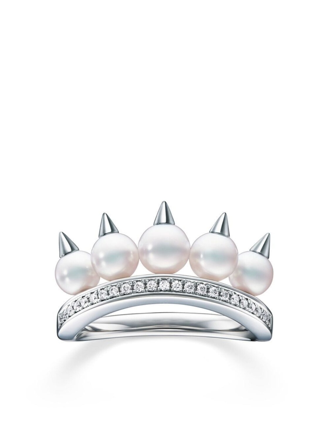 Кольцо Collection Line Danger из белого золота с бриллиантами TASAKI, серебряный
Кольцо Collection Line Danger из белого золота с бриллиантами TASAKI, серебряный