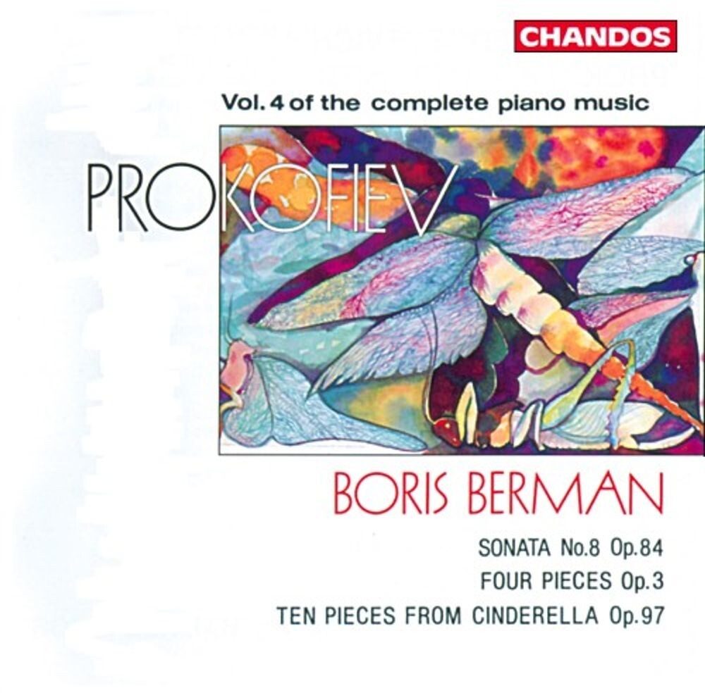 Диск CD The Complete Piano Music Vol. 4 - Sergei Prokofiev, Boris Berman
Диск CD The Complete Piano Music Vol. 4 - Sergei Prokofiev, Boris Berman