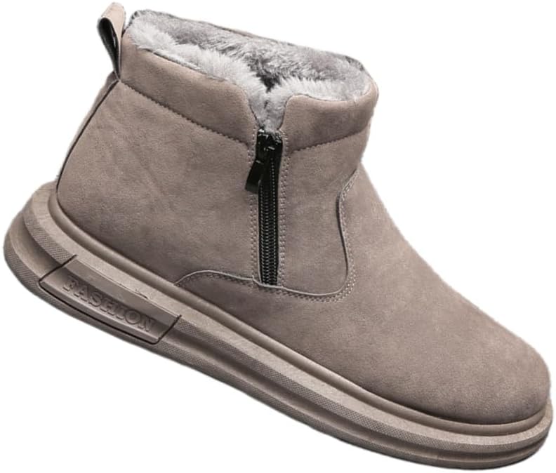 Мужские толстые и теплые зимние сапоги FmShi с наружной молнией, цельной посадкой, термоустойчивые, противоскользящие, легкие и удобные, зимние хлопковые ботинки, кофейный
Мужские толстые и теплые зимние сапоги FmShi с наружной молнией, цельной посадкой, термоустойчивые, противоскользящие, легкие и удобные, зимние хлопковые ботинки, кофейный