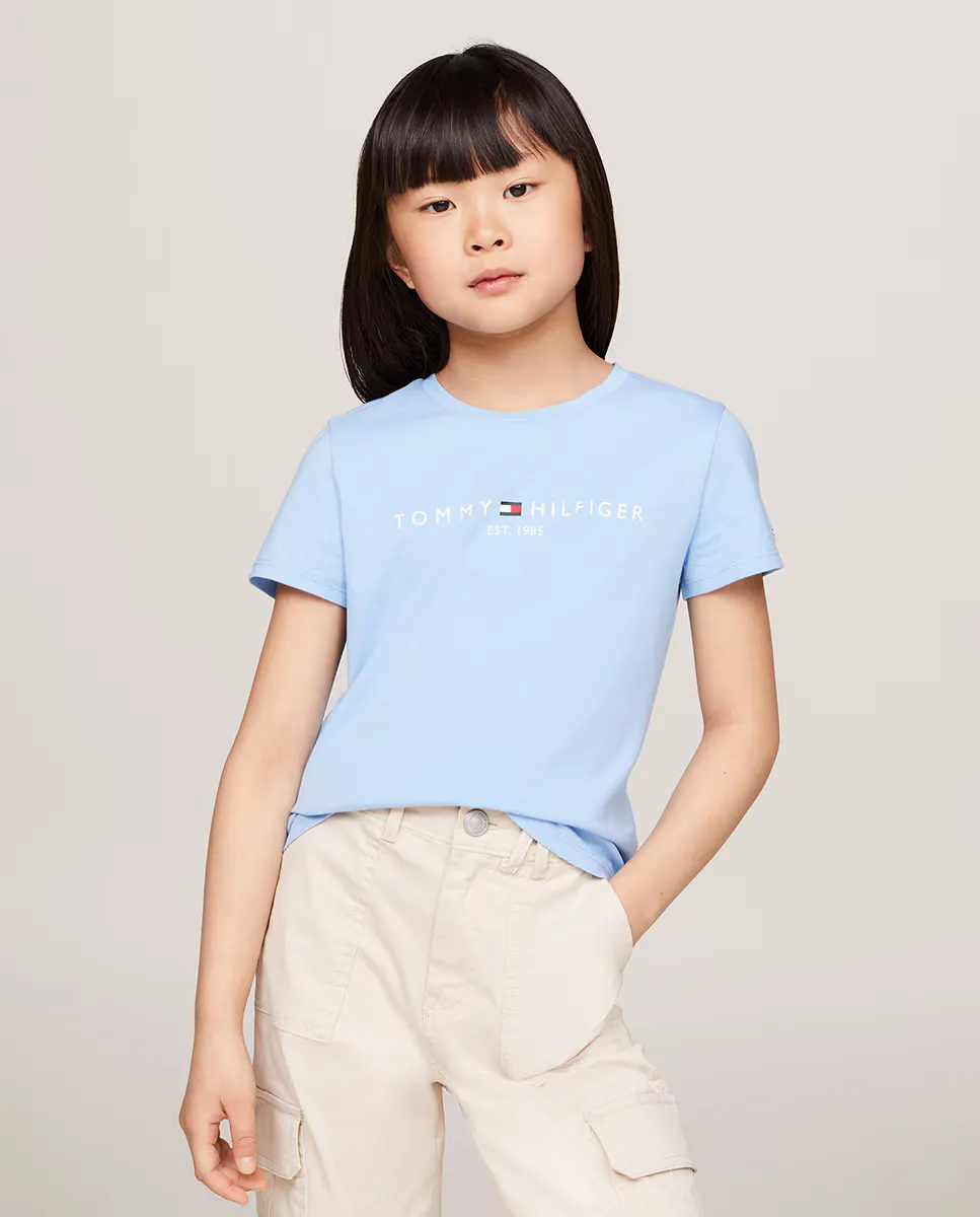 Футболка для девочки с короткими рукавами и круглым вырезом Tommy Hilfiger, синий
Футболка для девочки с короткими рукавами и круглым вырезом Tommy Hilfiger, синий