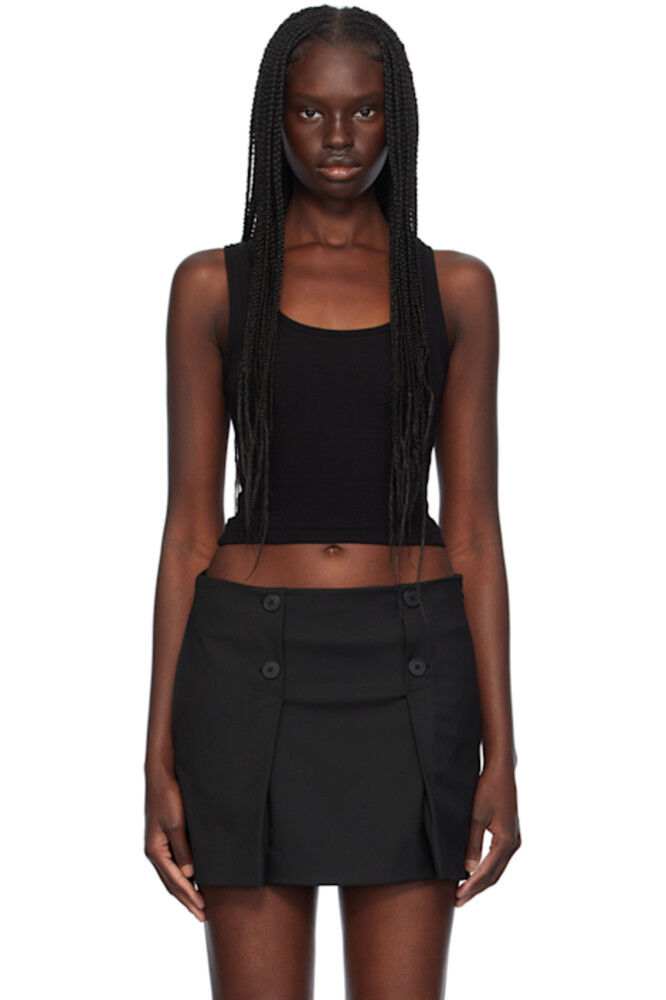 Черный укороченный топ WARDROBE.NYC
Черный укороченный топ WARDROBE.NYC