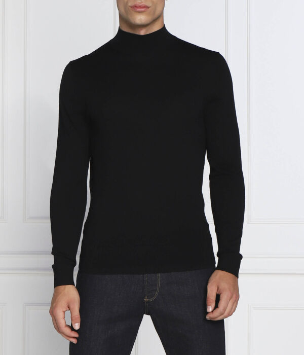 Водолазка мужская Calvin Klein облегающего кроя шерстяная, черный
Водолазка мужская Calvin Klein облегающего кроя шерстяная, черный