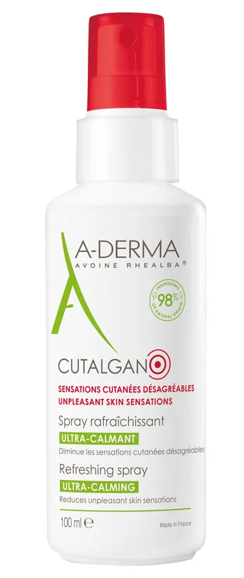 A-Derma Cutalgan Ультра-успокаивающий освежающий спрей 100 мл Aderma
A-Derma Cutalgan Ультра-успокаивающий освежающий спрей 100 мл Aderma