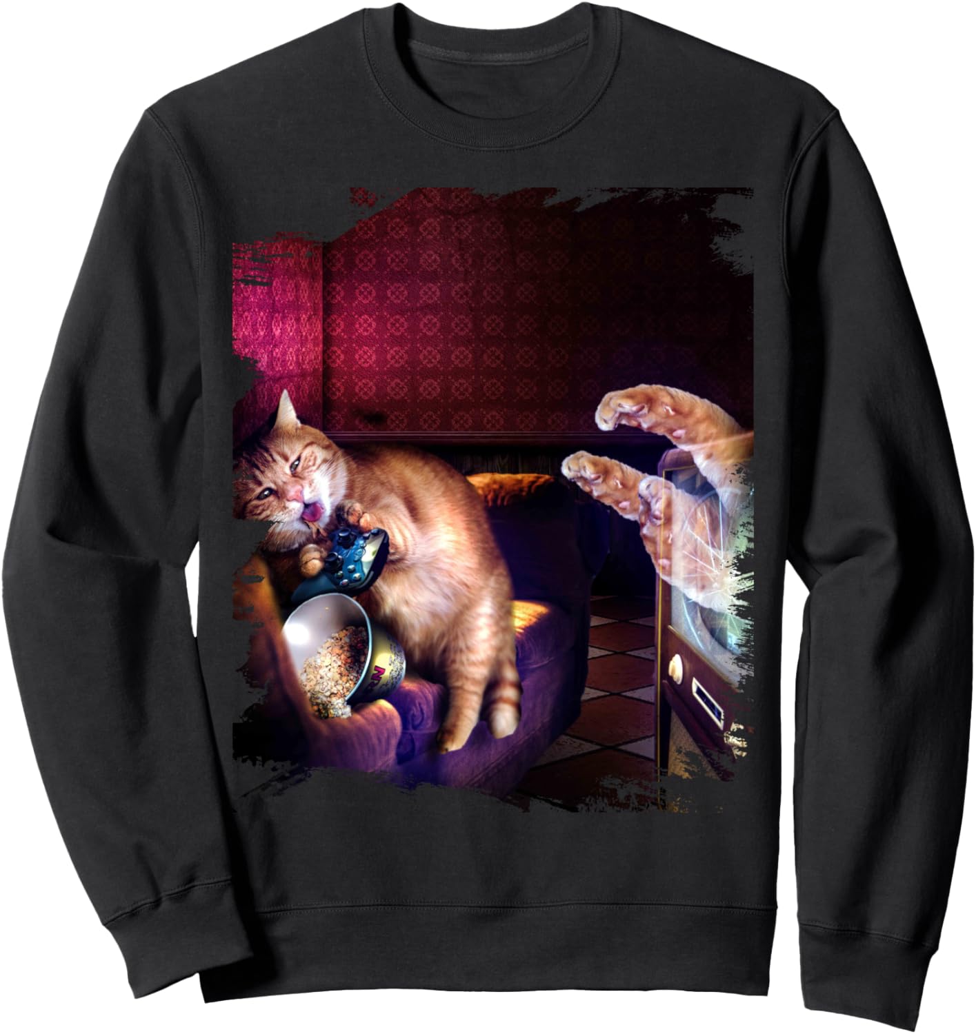 Толстовка с изображением кошки, геймера, поклонника хоррор-видеоигр Random Galaxy, черный
Толстовка с изображением кошки, геймера, поклонника хоррор-видеоигр Random Galaxy, черный