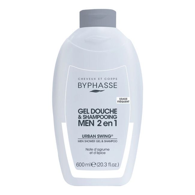 Гель для душа и шампунь для волос Urban Swing для мужчин Byphasse, 600 мл
Гель для душа и шампунь для волос Urban Swing для мужчин Byphasse, 600 мл