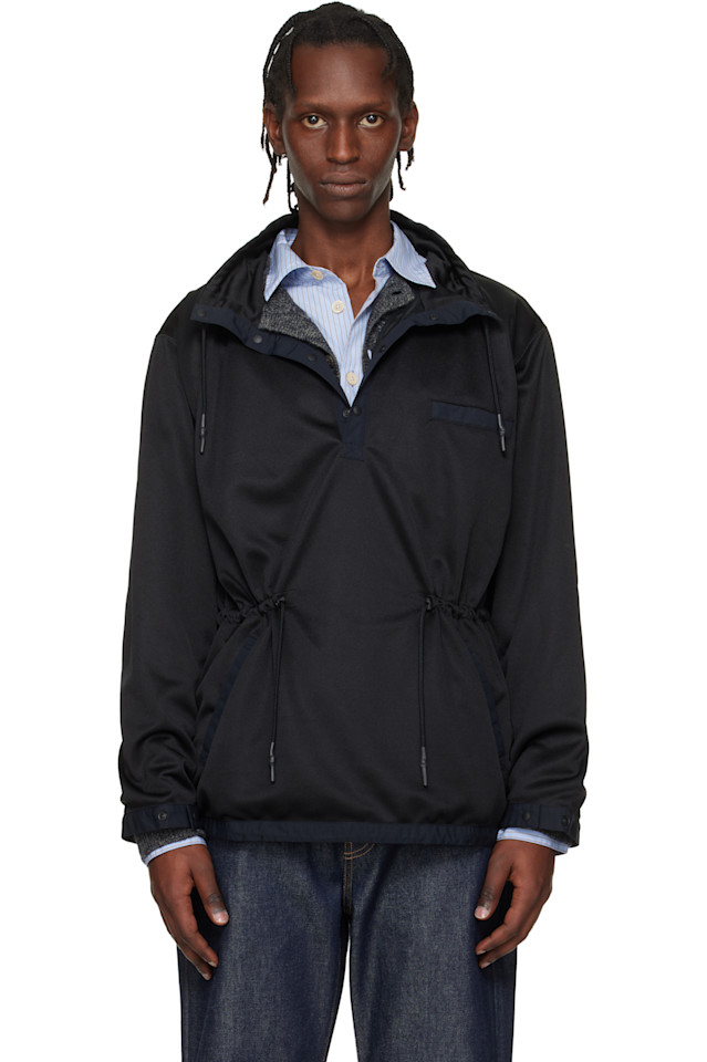 Трикотажная куртка-пуловер Toga Virilis, черный
Трикотажная куртка-пуловер Toga Virilis, черный