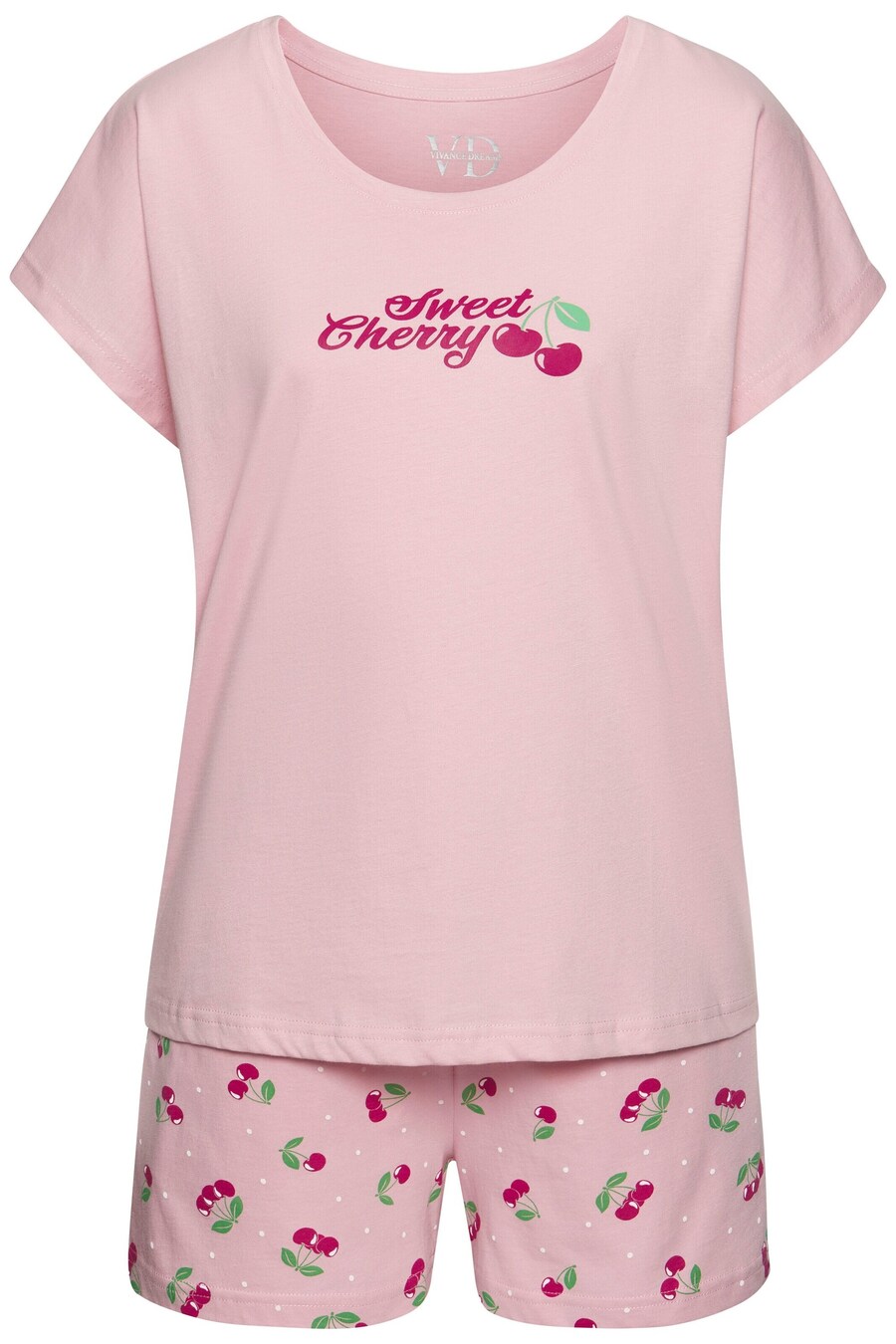Короткий пижамный комплект VIVANCE, розовый
Короткий пижамный комплект VIVANCE, розовый