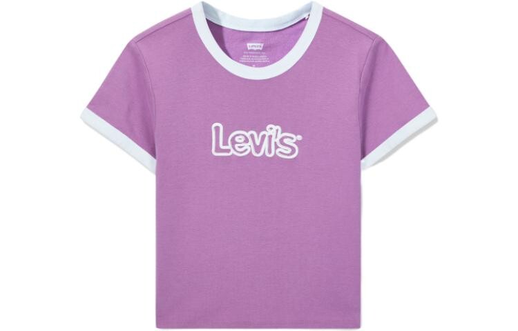 Футболка женская фиолетовая Levi’S 
Футболка женская фиолетовая Levi’S