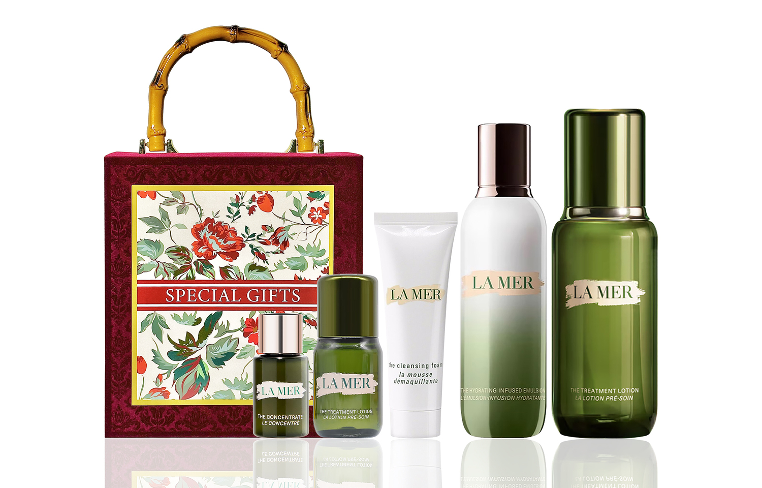 HAILANZHIMI увлажняющий набор All Star для ухода за кожей успокаивающий, подтягивающий, увлажняющий, восстанавливающий 150мл/125мл LA MER
HAILANZHIMI увлажняющий набор All Star для ухода за кожей успокаивающий, подтягивающий, увлажняющий, восстанавливающий 150мл/125мл LA MER