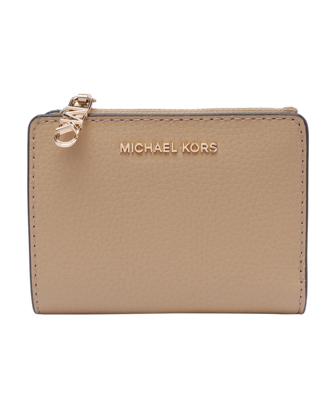 Кожаный кошелек Empire Michael Kors, бежевый
Кожаный кошелек Empire Michael Kors, бежевый