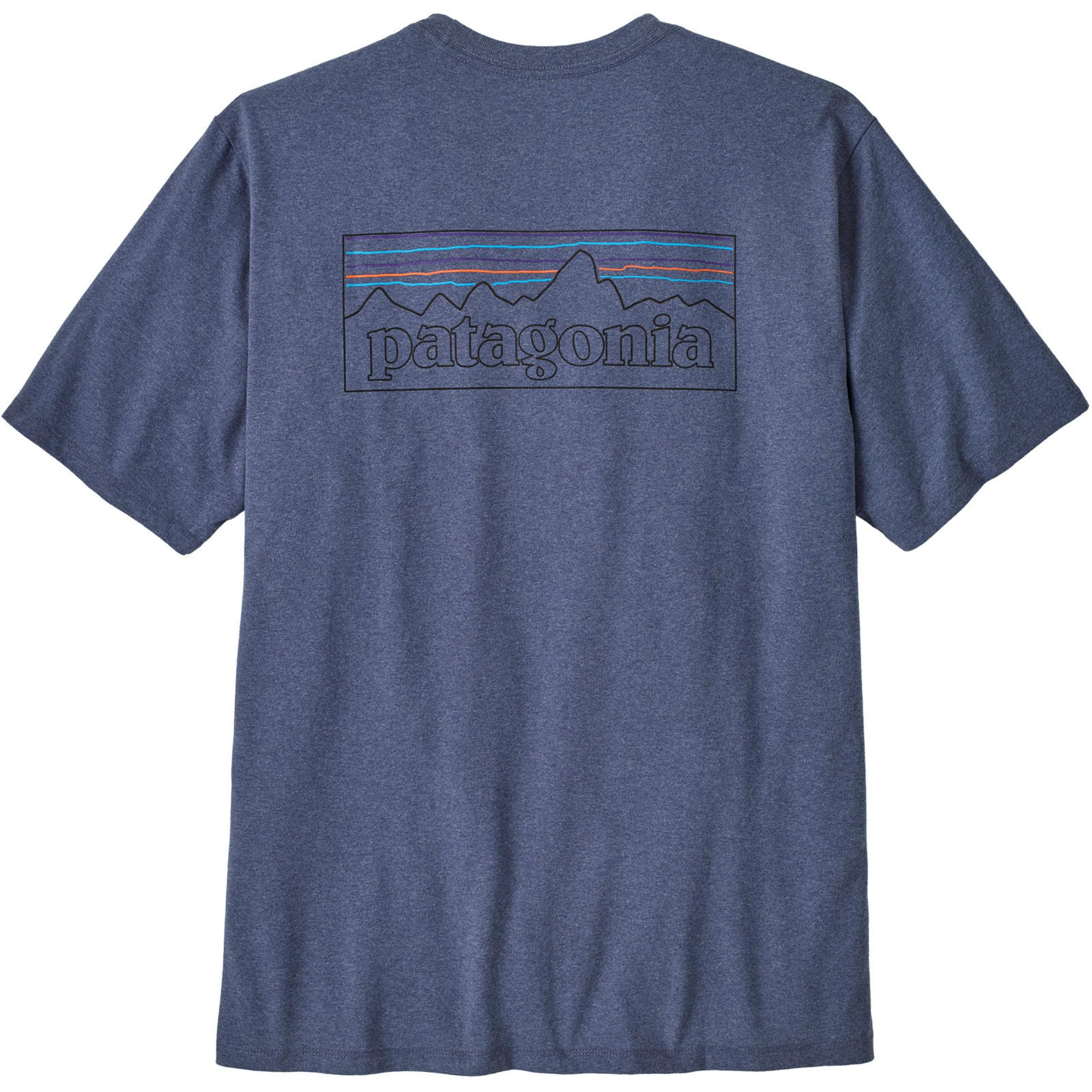 Мужская футболка с логотипом P-6 Responsibili. Patagonia, P-6 Outline/Current Blue, Синий, Мужская футболка с логотипом P-6 Responsibili. Patagonia, P-6 Outline/Current Blue
Мужская футболка с логотипом P-6 Responsibili. Patagonia, P-6 Outline/Current Blue, Синий, Мужская футболка с логотипом P-6 Responsibili. Patagonia, P-6 Outline/Current Blue