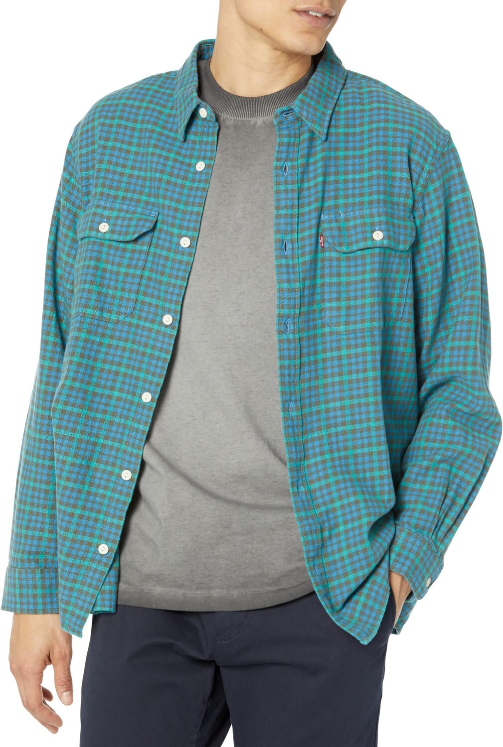 Рубашка Levi's Premium Jackson Worker, цвет Lloyd Plaid Green Blue Slate
Рубашка Levi's Premium Jackson Worker, цвет Lloyd Plaid Green Blue Slate